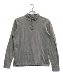 RALPH LAUREN Purple Label（ラルフ ローレン パープル レーベル）の古着「ポロシャツ」｜グレー