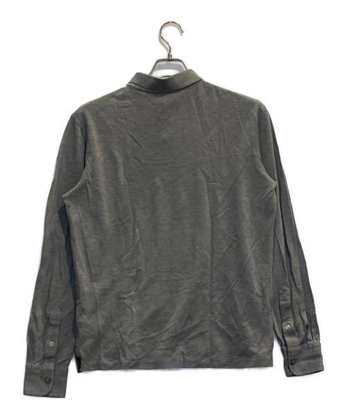 RALPH LAUREN Purple Label（ラルフ ローレン パープル レーベル）RALPH LAUREN PURPLE LABEL (ラルフ ローレン パープル レーベル) ポロシャツ グレー サイズ:Sの古着・服飾アイテム