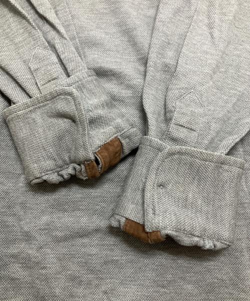 RALPH LAUREN Purple Label（ラルフ ローレン パープル レーベル）RALPH LAUREN PURPLE LABEL (ラルフ ローレン パープル レーベル) ポロシャツ グレー サイズ:Sの古着・服飾アイテム