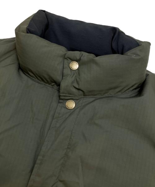FIRST DOWN（ファーストダウン）FIRST DOWN (ファーストダウン) ベスト カーキ×ブラック サイズ:XLの古着・服飾アイテム