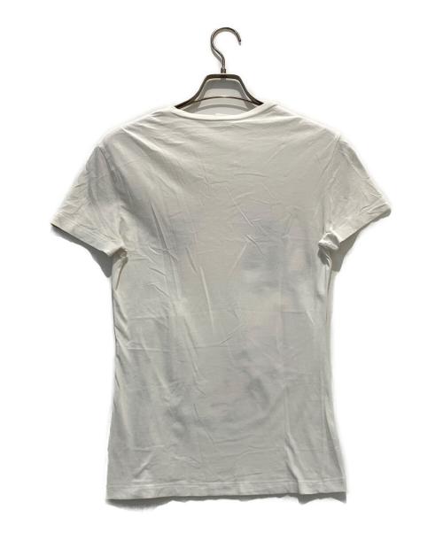 JOHN GALLIANO（ジョンガリアーノ）JOHN GALLIANO (ジョンガリアーノ) Tシャツ ホワイト サイズ:Mの古着・服飾アイテム