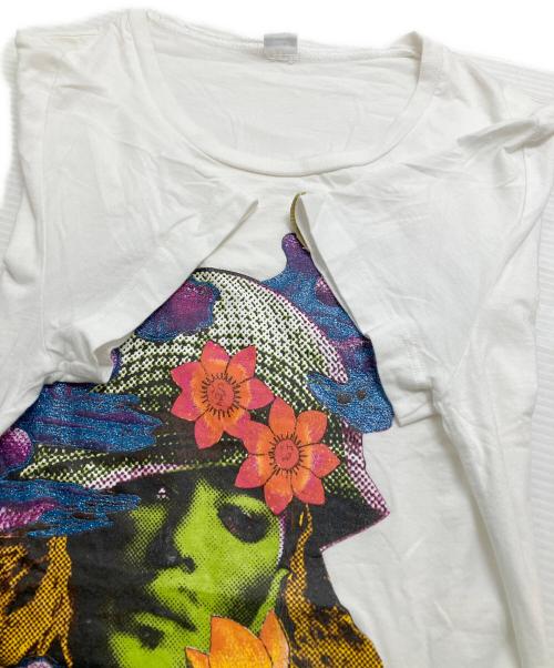 JOHN GALLIANO（ジョンガリアーノ）JOHN GALLIANO (ジョンガリアーノ) Tシャツ ホワイト サイズ:Mの古着・服飾アイテム