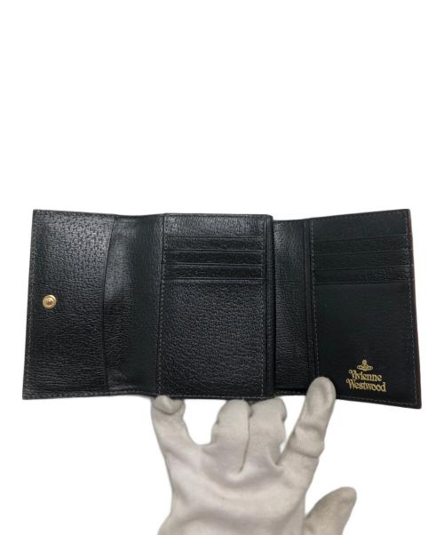 Vivienne Westwood（ヴィヴィアンウエストウッド）Vivienne Westwood (ヴィヴィアンウエストウッド) 3つ折り財布 ブラックの古着・服飾アイテム