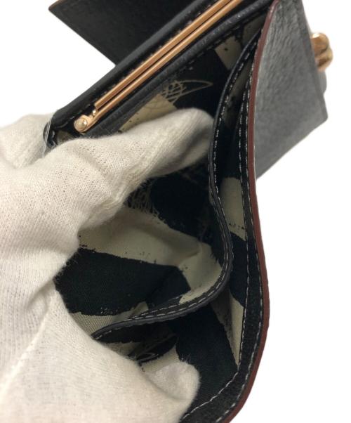 Vivienne Westwood（ヴィヴィアンウエストウッド）Vivienne Westwood (ヴィヴィアンウエストウッド) 3つ折り財布 ブラックの古着・服飾アイテム