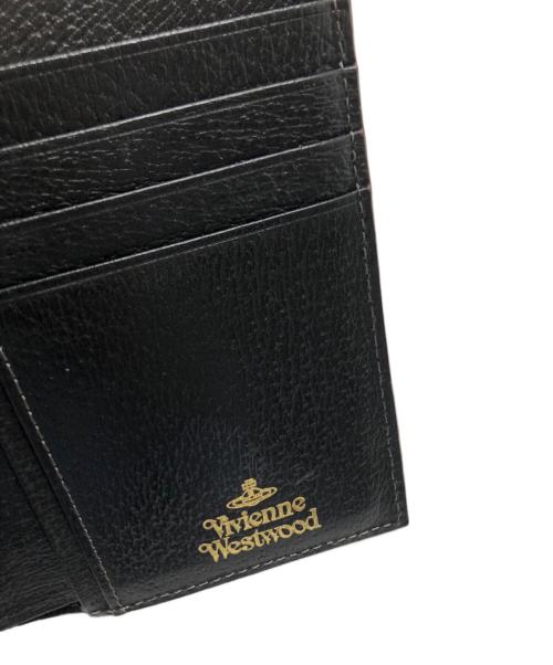 Vivienne Westwood（ヴィヴィアンウエストウッド）Vivienne Westwood (ヴィヴィアンウエストウッド) 3つ折り財布 ブラックの古着・服飾アイテム