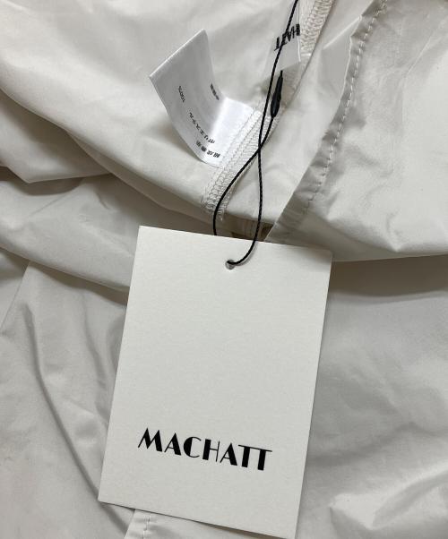 machatt（マチャット）machatt (マチャット) メモリーリボンハイネックブラウス ベージュ サイズ:Freeの古着・服飾アイテム
