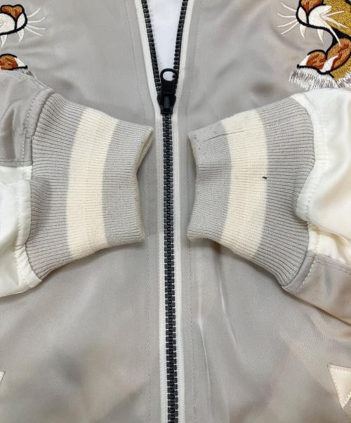 TAION（タイオン）TAION (タイオン) JAPAN SPECIAL リバーシブルスカジャン アイボリー サイズ:Sの古着・服飾アイテム