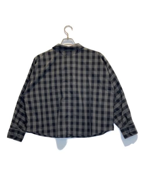 DANTON（ダントン）DANTON (ダントン) ドルマンスリーブワークシャツ ブラック サイズ:36の古着・服飾アイテム