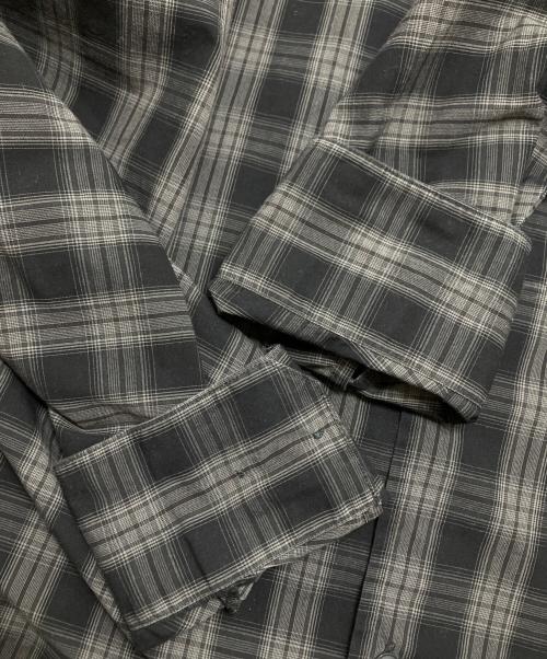 DANTON（ダントン）DANTON (ダントン) ドルマンスリーブワークシャツ ブラック サイズ:36の古着・服飾アイテム