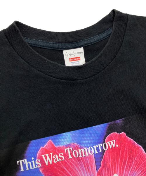 SUPREME（シュプリーム）SUPREME (シュプリーム) YOHJI YAMAMOTO (ヨウジヤマモト) プリントTシャツ ブラック サイズ:Mの古着・服飾アイテム