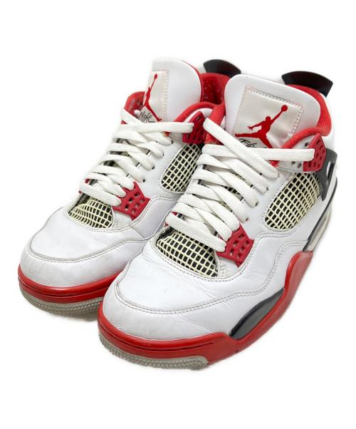 NIKE（ナイキ）NIKE (ナイキ) RETRO WHITE/FIRE RED-BLACK-TECH GREY 20HO-I ホワイト サイズ:27CMの古着・服飾アイテム