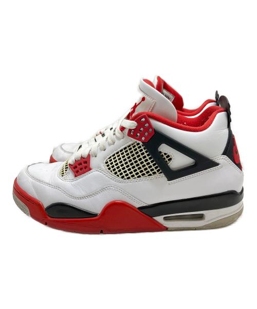 NIKE（ナイキ）NIKE (ナイキ) RETRO WHITE/FIRE RED-BLACK-TECH GREY 20HO-I ホワイト サイズ:27CMの古着・服飾アイテム