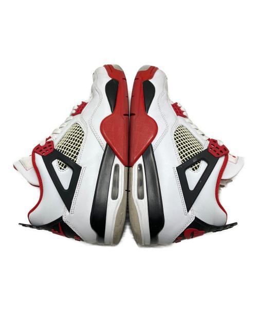 NIKE（ナイキ）NIKE (ナイキ) RETRO WHITE/FIRE RED-BLACK-TECH GREY 20HO-I ホワイト サイズ:27CMの古着・服飾アイテム