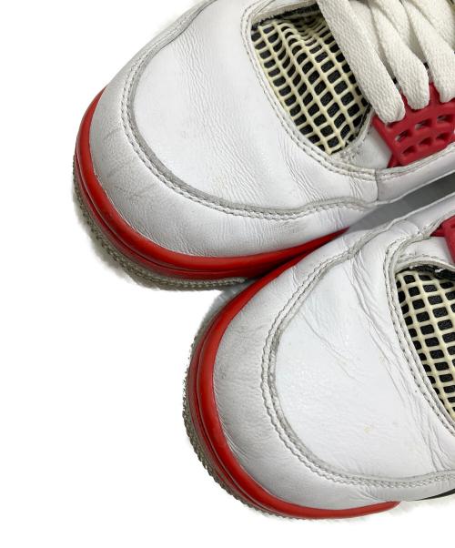 NIKE（ナイキ）NIKE (ナイキ) RETRO WHITE/FIRE RED-BLACK-TECH GREY 20HO-I ホワイト サイズ:27CMの古着・服飾アイテム