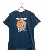 THRASHERスラッシャー）の古着「プリントTシャツ」｜ブラック