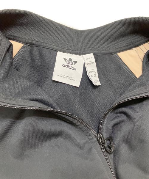 adidas（アディダス）adidas (アディダス) トリコットSSTトラックジャケット ブラック×ベージュ サイズ:Mの古着・服飾アイテム