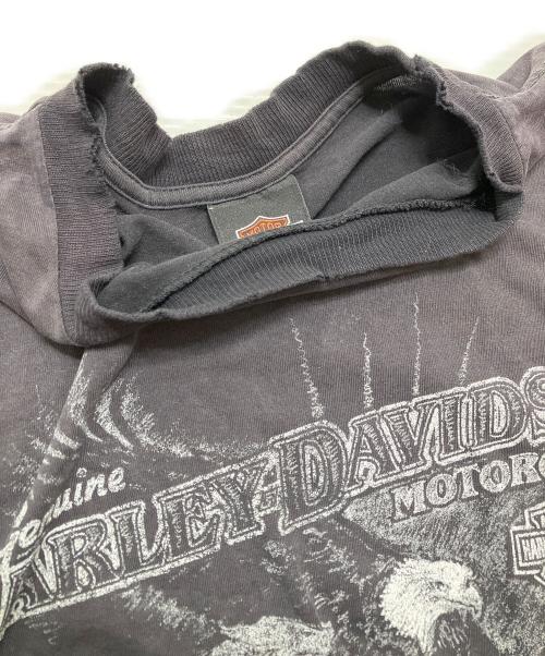 HARLEY-DAVIDSON（ハーレーダビッドソン）HARLEY-DAVIDSON (ハーレーダビッドソン) プリントTシャツ ブラック サイズ:Lの古着・服飾アイテム