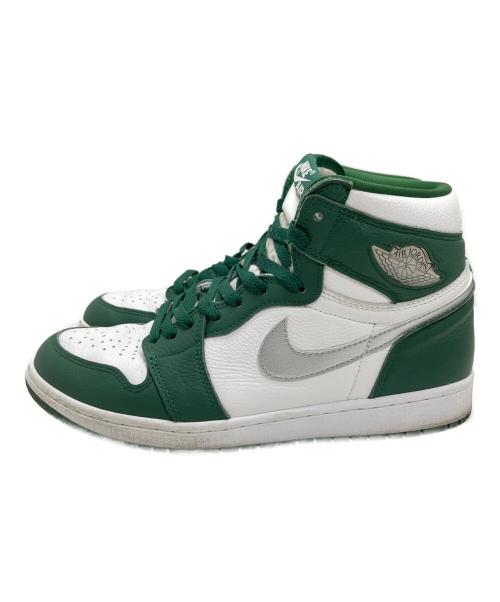 NIKE（ナイキ）NIKE (ナイキ) ハイカットスニーカー グリーン サイズ:28.5CMの古着・服飾アイテム