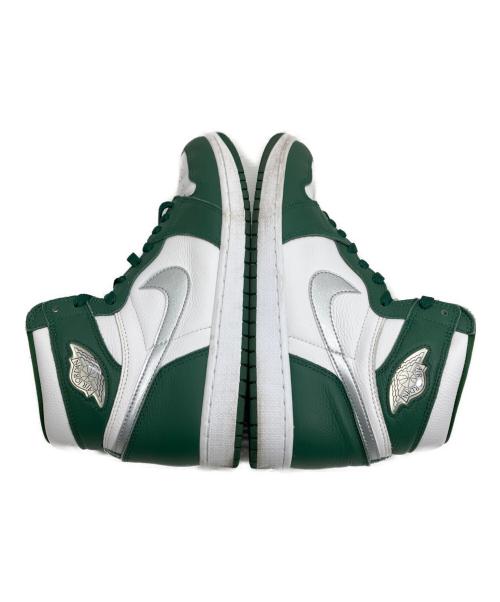 NIKE（ナイキ）NIKE (ナイキ) ハイカットスニーカー グリーン サイズ:28.5CMの古着・服飾アイテム