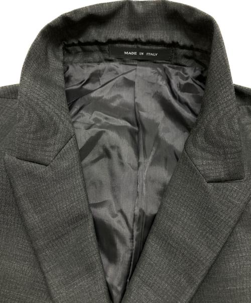 EMPORIO ARMANI（エンポリオ アルマーニ）EMPORIO ARMANI (エンポリオ アルマーニ) 木目調セットアップスーツ グレー サイズ:50の古着・服飾アイテム