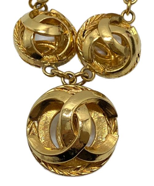 CHANEL（シャネル）CHANEL (シャネル) ボールチェーンネックレス ゴールド サイズ:表記なしの古着・服飾アイテム