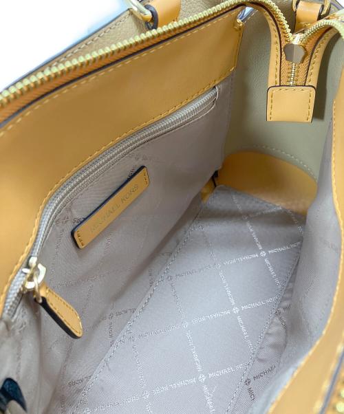 MICHAEL KORS（マイケルコース）MICHAEL KORS (マイケルコース) 2WAYバッグ オレンジの古着・服飾アイテム