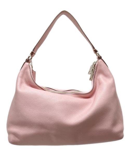 COACH（コーチ）COACH (コーチ) ホーボーバッグ ピンクの古着・服飾アイテム