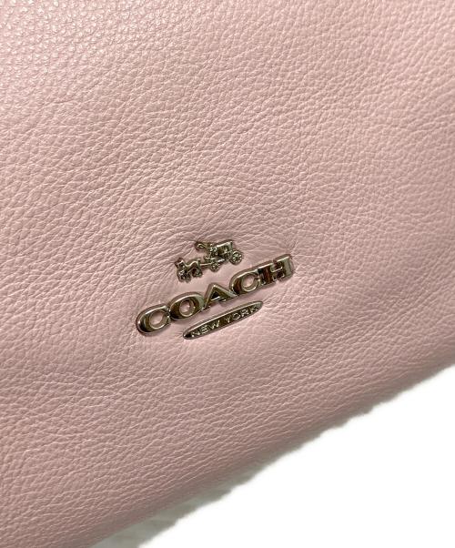 COACH（コーチ）COACH (コーチ) ホーボーバッグ ピンクの古着・服飾アイテム