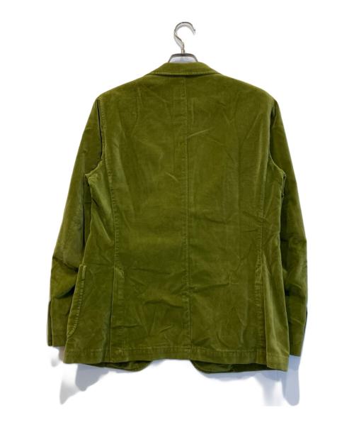 TOMBOLINI（トンボリーニ）tombolini (トンボリーニ) ベロアテーラードジャケット グリーン サイズ:表記なしの古着・服飾アイテム