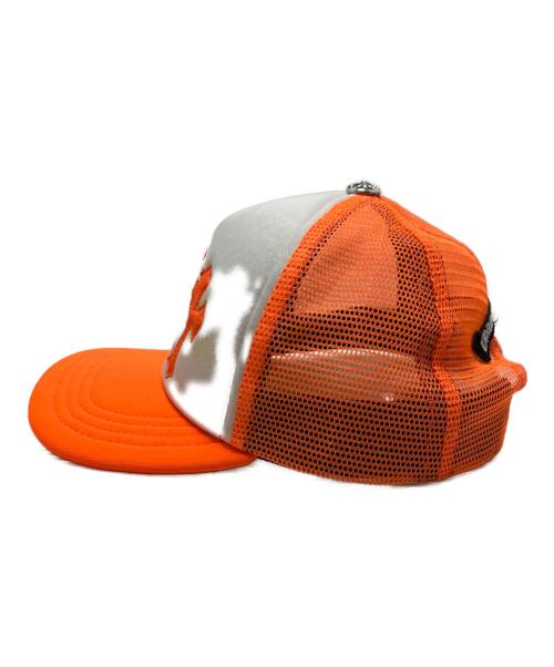 CHROME HEARTS（クロムハーツ）CHROME HEARTS (クロムハーツ) TRUCKER CAP オレンジ サイズ:53-60(ONESIZE)の古着・服飾アイテム