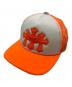 CHROME HEARTS（クロムハーツ）の古着「TRUCKER CAP」｜オレンジ