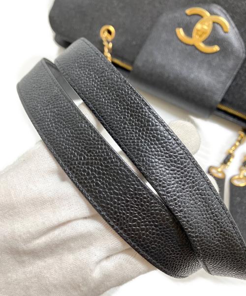 CHANEL（シャネル）CHANEL (シャネル) ココマークスーパーモデルバッグ ブラックの古着・服飾アイテム