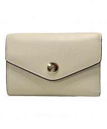 MULBERRY（マルベリー）の古着「フォールデッドマルチカードウォレット」｜アイボリー