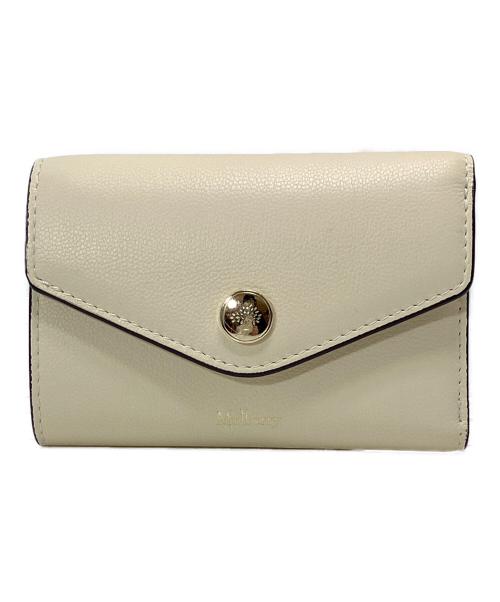 MULBERRY（マルベリー）MULBERRY (マルベリー) フォールデッドマルチカードウォレット アイボリー サイズ:表記なしの古着・服飾アイテム