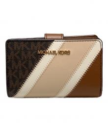 MICHAEL KORS（マイケルコース）の古着「2つ折り財布」｜ブラウン