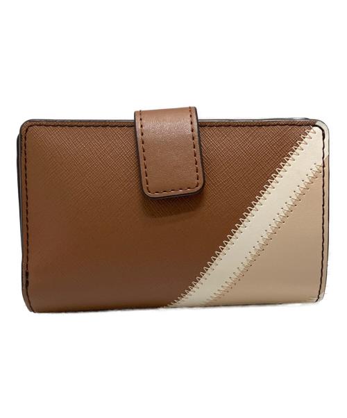 MICHAEL KORS（マイケルコース）MICHAEL KORS (マイケルコース) 2つ折り財布 ブラウン サイズ:表記なしの古着・服飾アイテム