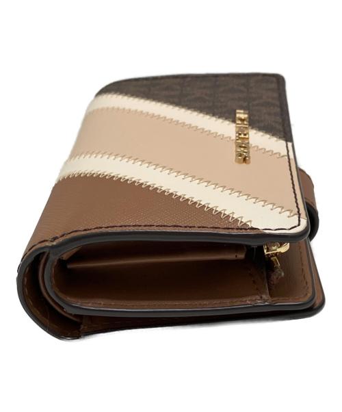 MICHAEL KORS（マイケルコース）MICHAEL KORS (マイケルコース) 2つ折り財布 ブラウン サイズ:表記なしの古着・服飾アイテム