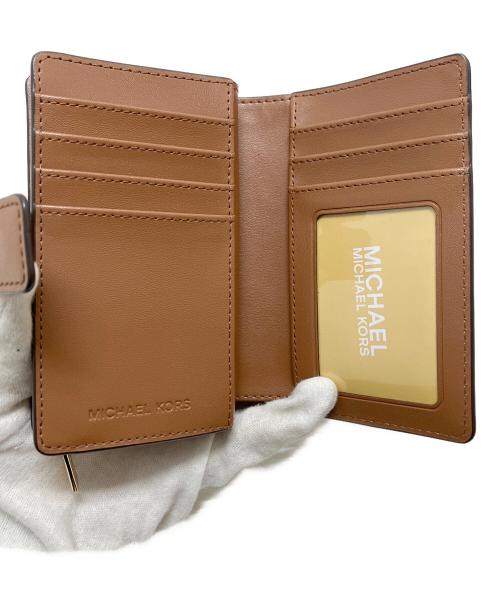 MICHAEL KORS（マイケルコース）MICHAEL KORS (マイケルコース) 2つ折り財布 ブラウン サイズ:表記なしの古着・服飾アイテム