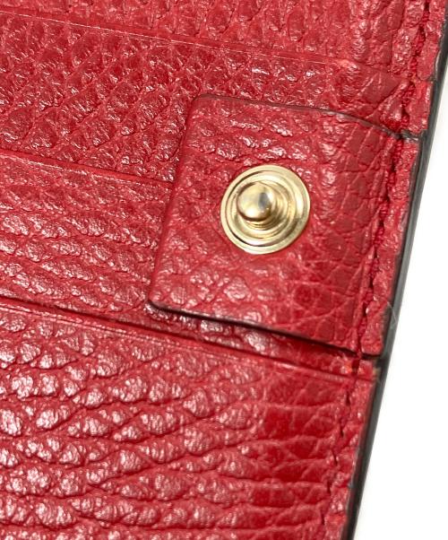 GUCCI（グッチ）GUCCI (グッチ) インターロッキング長財布 レッド サイズ:表記なしの古着・服飾アイテム