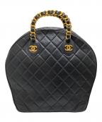 CHANELシャネル）の古着「1998 マトラッセ ハンドバッグ」｜ブラック