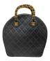 CHANEL (シャネル) 1998 マトラッセ ハンドバッグ ブラック：951000円