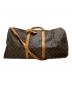 LOUIS VUITTON（ルイ ヴィトン）の古着「モノグラム ボストンバッグ」｜ブラウン