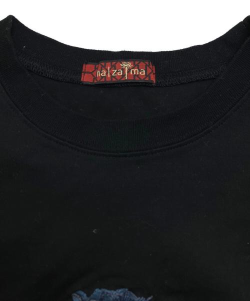 hazama（ハザマ）hazama (ハザマ) Ado (アド) ロゴカットソー ブラック サイズ:XSの古着・服飾アイテム