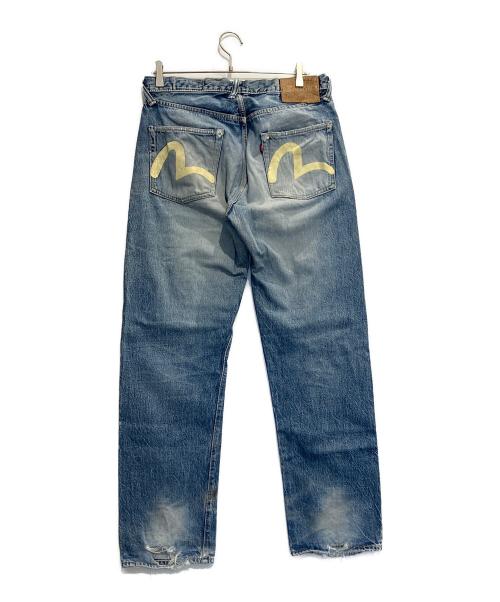 EVISU（エヴィス）EVISU (エヴィス) デニムパンツ スカイブルー サイズ:34の古着・服飾アイテム
