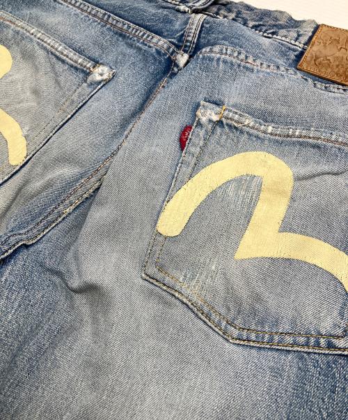 EVISU（エヴィス）EVISU (エヴィス) デニムパンツ スカイブルー サイズ:34の古着・服飾アイテム