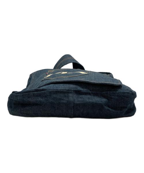 EVISU（エヴィス）EVISU (エヴィス) デニムッセンジャーバッグ インディゴの古着・服飾アイテム