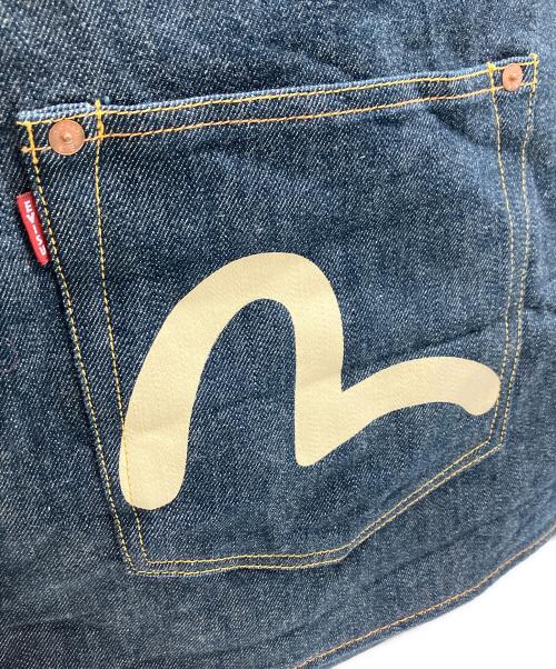 EVISU（エヴィス）EVISU (エヴィス) デニムッセンジャーバッグ インディゴの古着・服飾アイテム