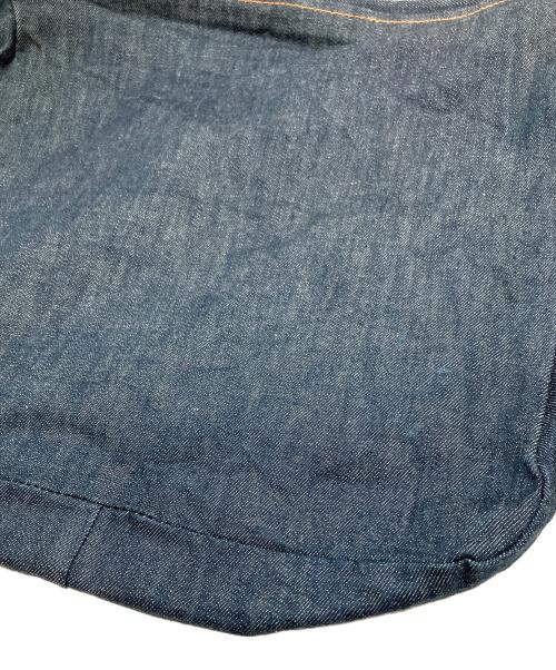 EVISU（エヴィス）EVISU (エヴィス) デニムッセンジャーバッグ インディゴの古着・服飾アイテム