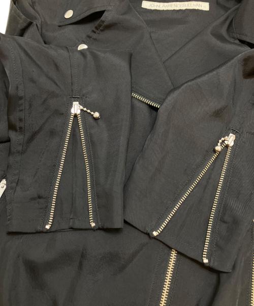 JOHN LAWRENCE SULLIVAN（ジョン ローレンス サリバン）JOHN LAWRENCE SULLIVAN (ジョン ローレンス サリバン) ジャケット ブラック サイズ:6の古着・服飾アイテム