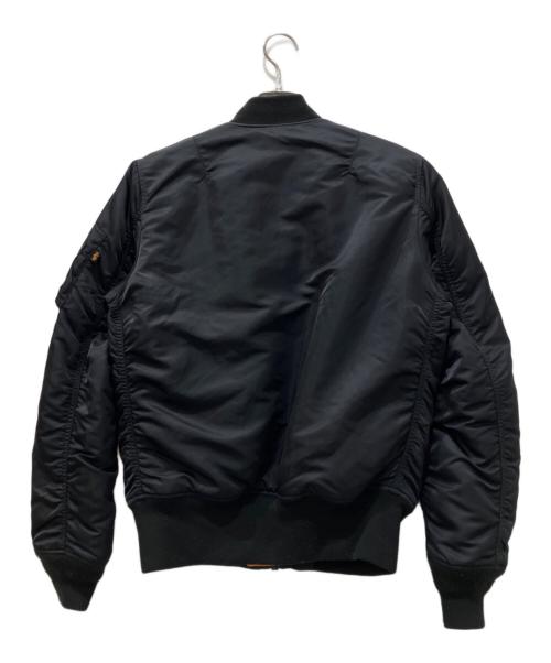 ALPHA INDUSTRIES（アルファインダストリーズ）ALPHA INDUSTRIES (アルファインダストリーズ) MA-1ジャケット ブラック サイズ:Ｍの古着・服飾アイテム